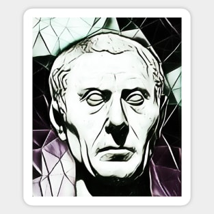 Suetonius Black and White Portrait | Suetonius Artwork 3 Sticker